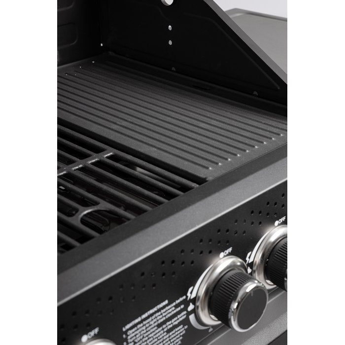Barbecue a gas con 5 bruciatori con ruote - Aleandro