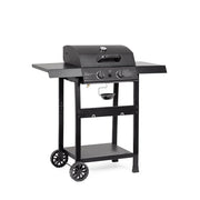 Barbecue a gas con 2 bruciatori con ruote - Louis