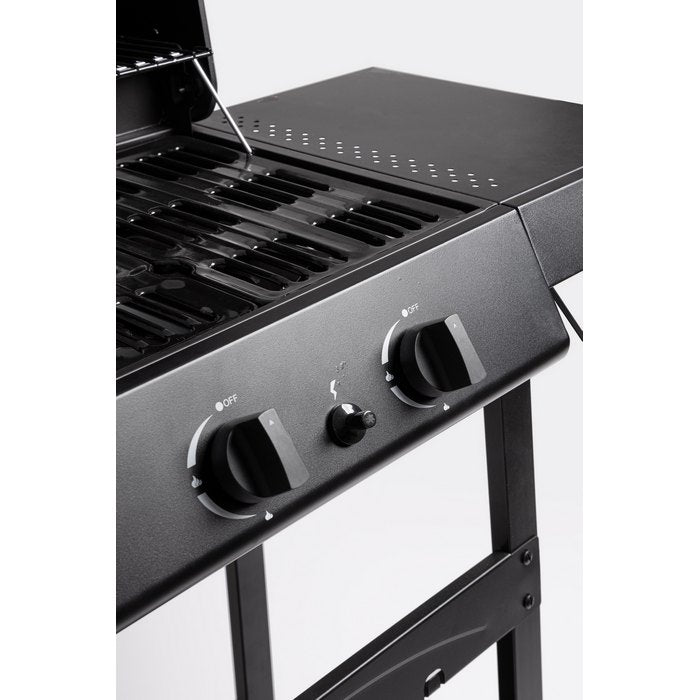 Barbecue a gas con 2 bruciatori con ruote - Louis