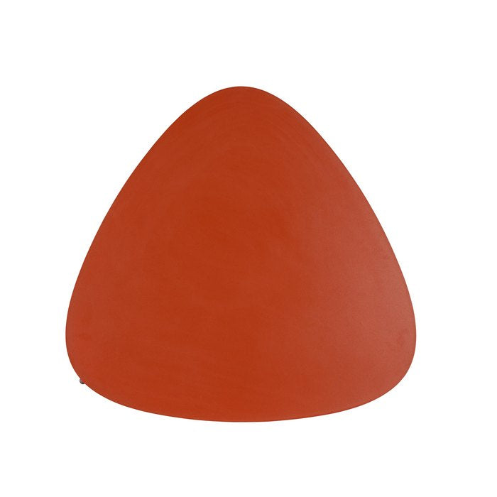 Tavolino triangolare sagomato da giardino in acciaio - Yvonne