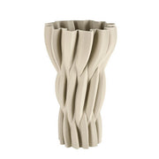Vaso in ceramica stampata in 3D con effetto intrecciato 37 cm - Reiko