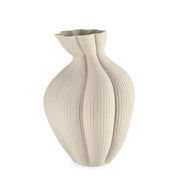Vaso in ceramica stampata in 3D con effetto bombato 39 cm - Reiko