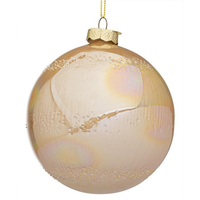 Palla di Natale in vetro iridescente - Simply