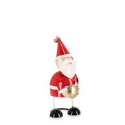 Babbo Natale per decorazione natalizia in metallo 30 cm - Casey