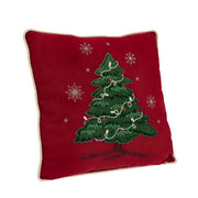 Cuscino natalizio con ricamo 45x45 cm - Windsome