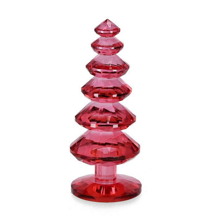 Pino in cristallo per decorazione natalizia 17 cm - Eldrid