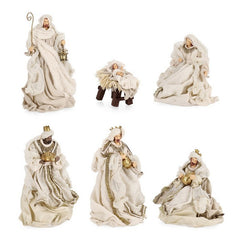 Natività con 6 figure per decorazione natalizia - Devotion