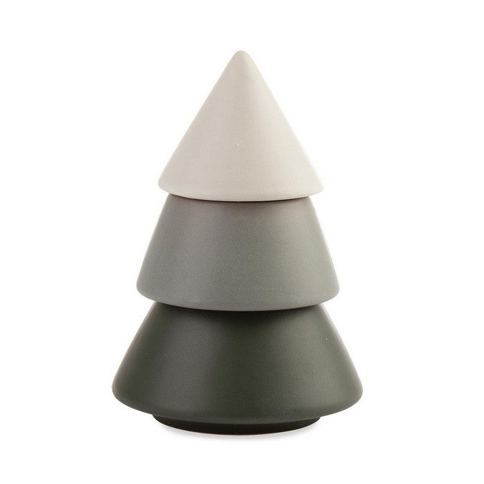 Candela natalizia a forma di albero in ceramica - Larkyn