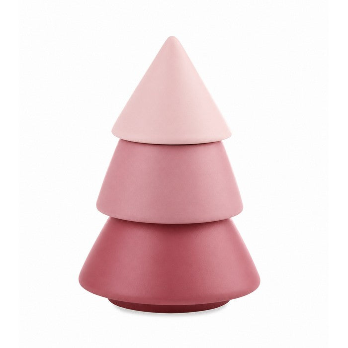 Candela natalizia a forma di albero in ceramica - Larkyn