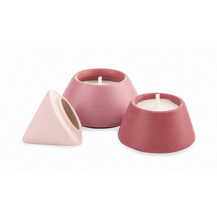 Candela natalizia a forma di albero in ceramica - Larkyn