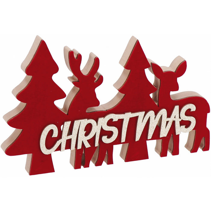 Decorazione natalizia in legno