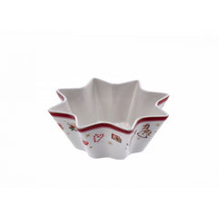 Ciotola natalizia a forma di stella