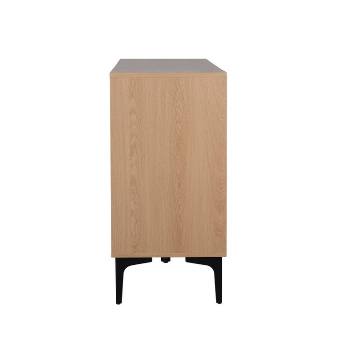 Credenza moderna con 4 ante in melamina legno - Lignum - BEST - 64634726383994
