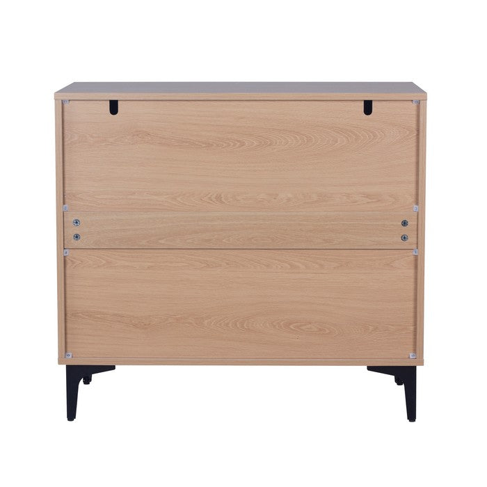 Mobile moderno con 2 ante in melamina legno - Lignum - BEST - 64634743325050