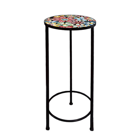 Supporto rotondo per piante con mosaico - Sanremo - BEST - 64871818854778