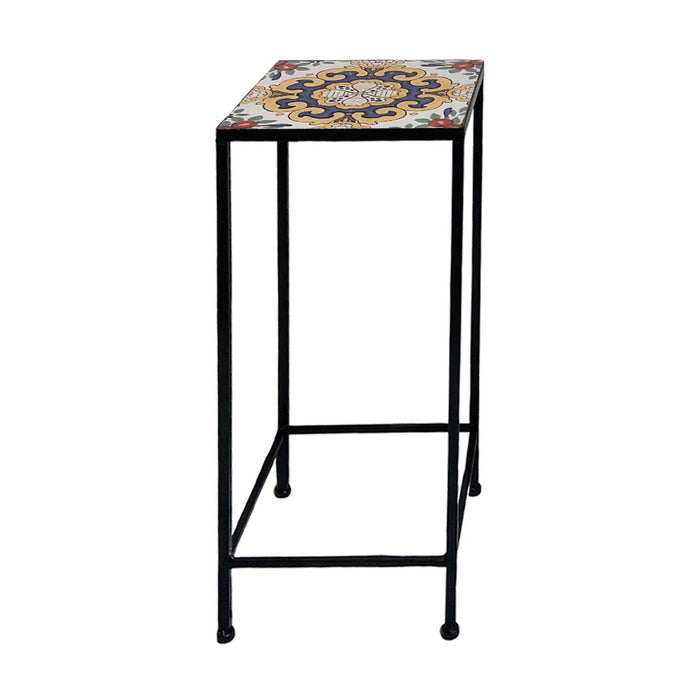 Supporto quadrato per piante con mosaico - Caltagirone - BEST - 64871833698682