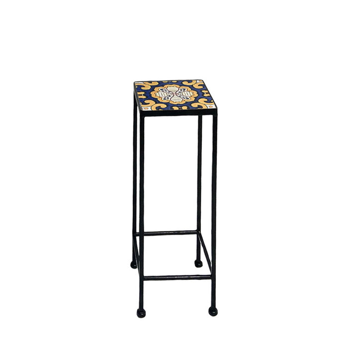 Supporto quadrato per piante con mosaico - Caltagirone - BEST - 64871839433082