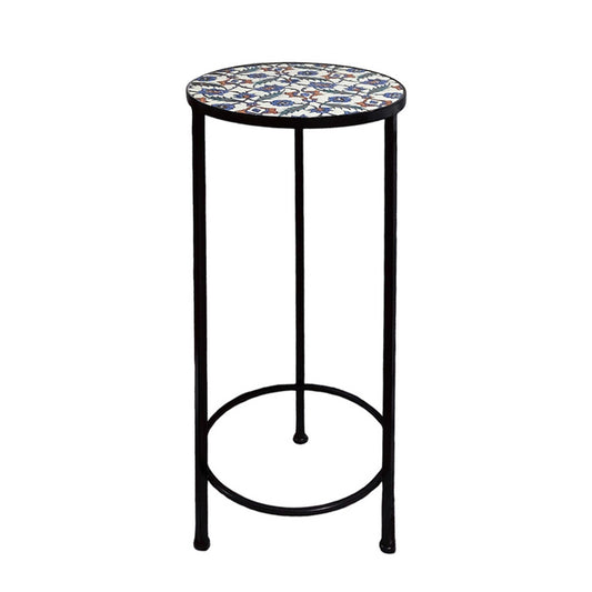 Supporto rotondo per piante con mosaico - Elba - BEST - 64871848083834
