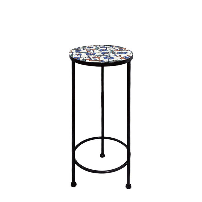 Supporto rotondo per piante con mosaico - Elba - BEST - 64871848083834