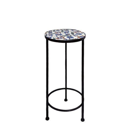 Supporto rotondo per piante con mosaico - Elba - BEST - 64871848083834