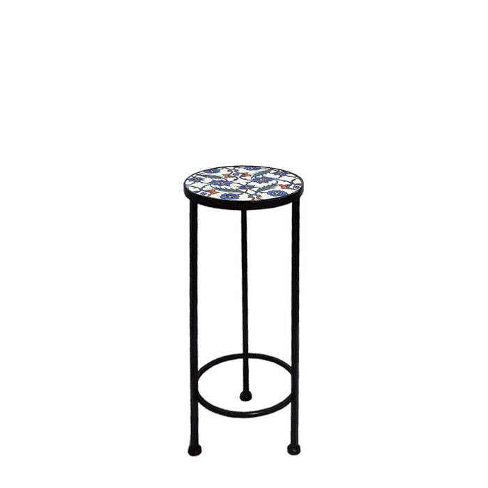 Supporto rotondo per piante con mosaico - Elba - BEST - 64871851917690