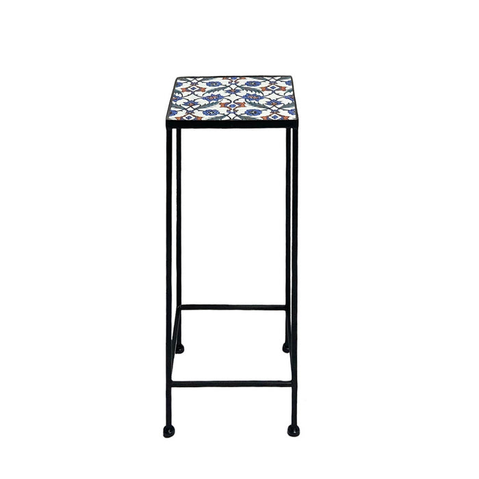 Supporto quadrato per piante con mosaico - Elba - BEST - 64871854670202