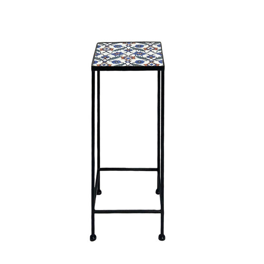 Supporto quadrato per piante con mosaico - Elba - BEST - 64871854670202