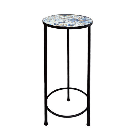 Supporto rotondo per piante con mosaico - Erice - BEST - 64871860437370