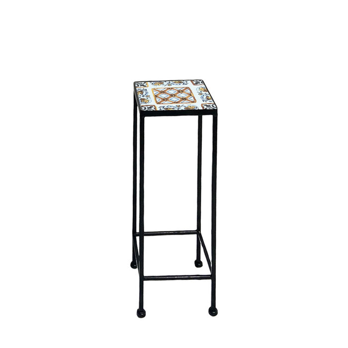 Supporto quadrato per piante con mosaico - Erice - BEST - 64871864074618