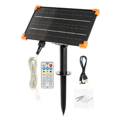 Pannello solare max 1500 LED per catene Smart Connect, con telecomando