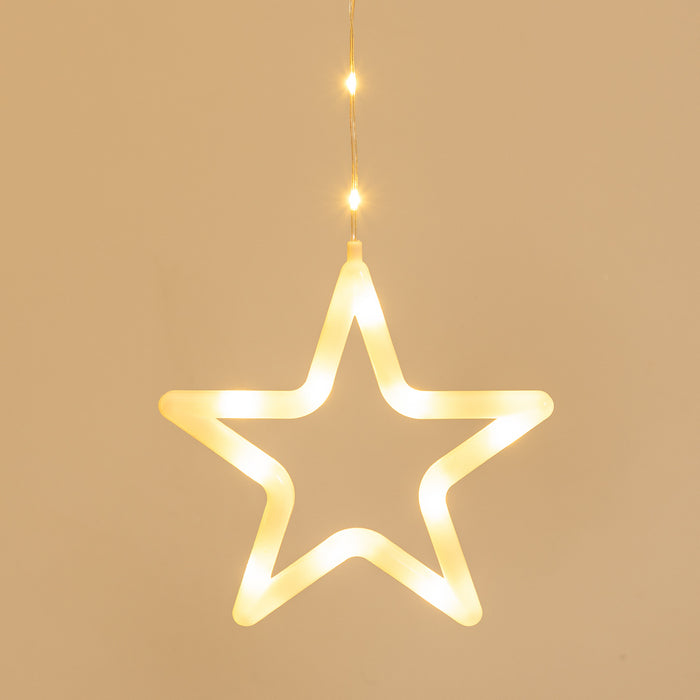 Tenda luminosa con stelle 325 cm - Ice Star