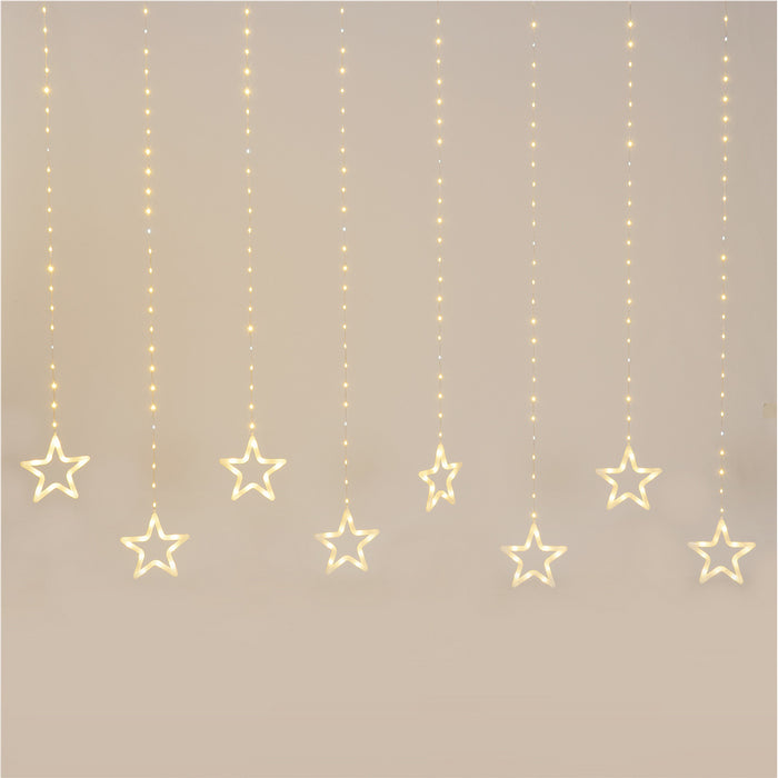 Tenda luminosa con stelle 325 cm - Ice Star