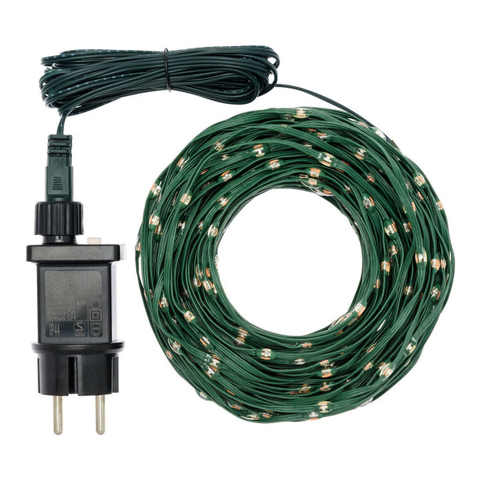 Catena lineare da 400 MicroLED a goccia 30 mt