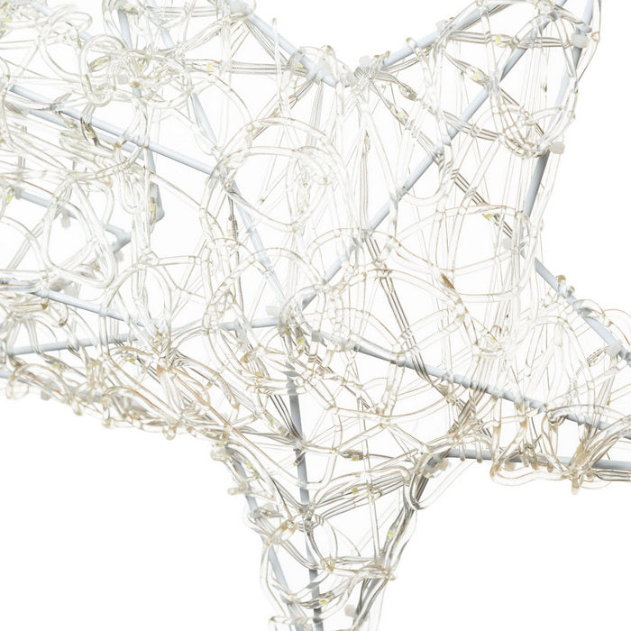 Stella cometa a LED da appendere per decorazione natalizia