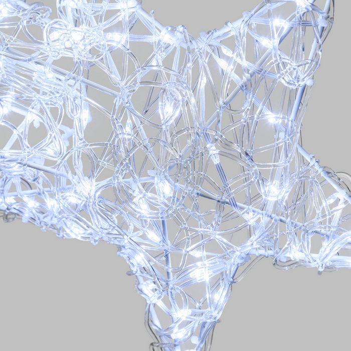 Stella cometa a LED da appendere per decorazione natalizia
