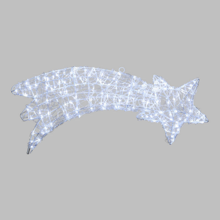 Stella cometa a LED da appendere per decorazione natalizia