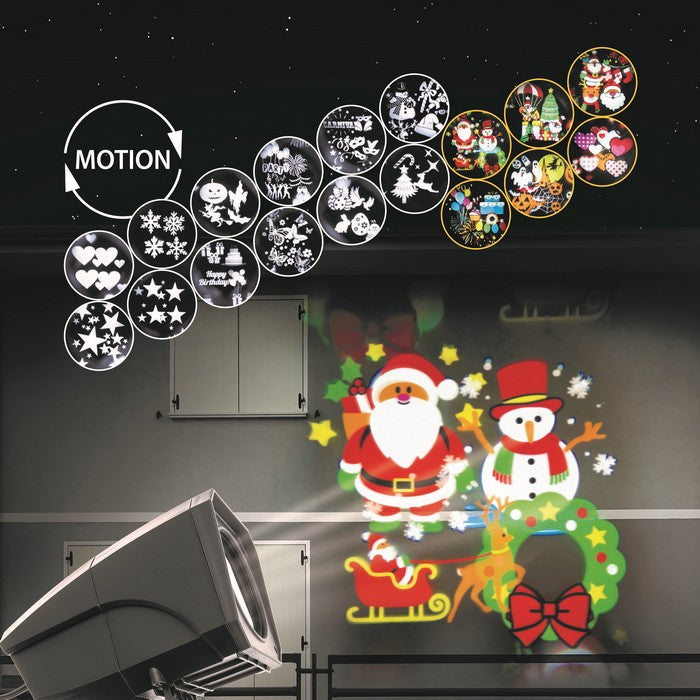 Proiettore da giardino natalizio 12 Mix - Oscar