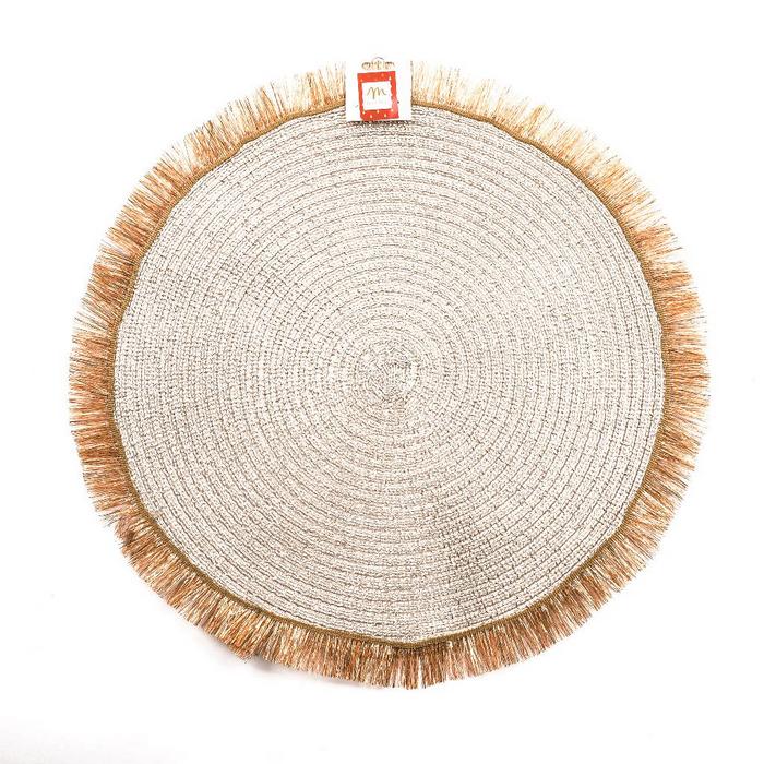 Sottopiatto in pet 38 cm naturale
