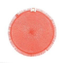 Sottopiatto in pet 38 cm rosso
