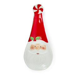 Poggia mestoli babbo natale in ceramica