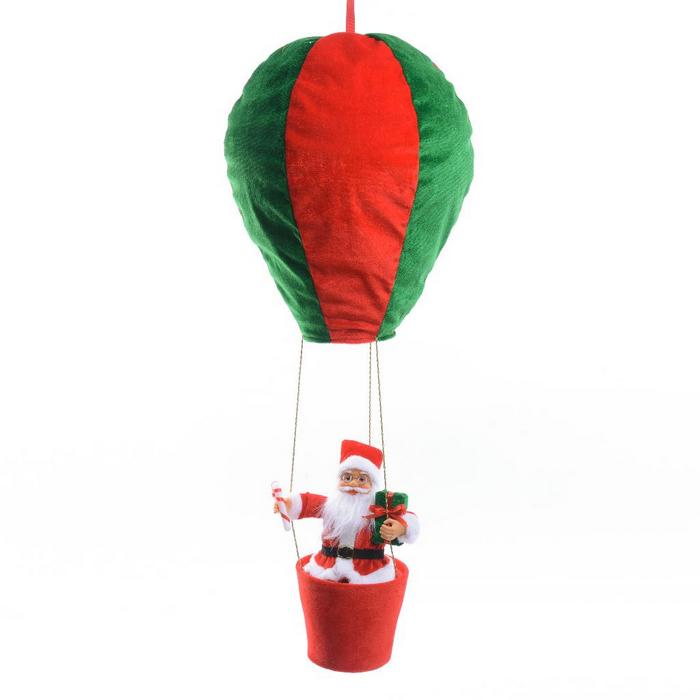 Mongolfiera da appendere per decorazione natalizia 78 cm