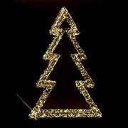 Albero luminoso con 3000 luci a LED bianco caldo