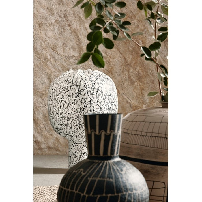 Vaso porta fiori moderno 50 cm - Raini