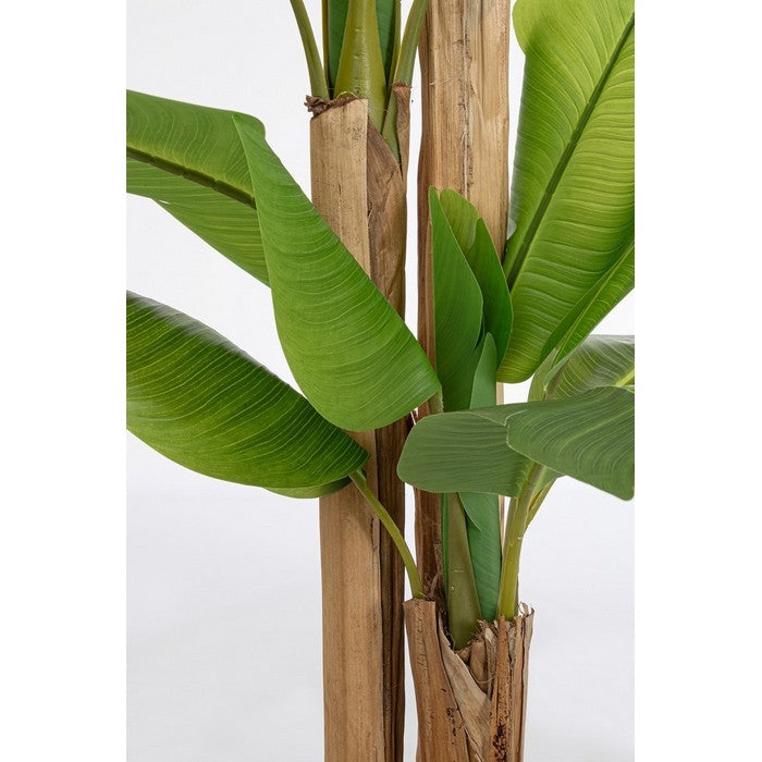 Pianta artificiale di banano con vaso 280 cm