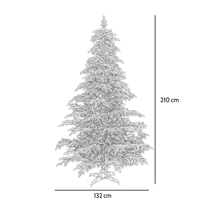 Albero di Natale verde realistico - Salice