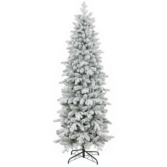 Albero di Natale innevato realistico - Yorkshire Slim