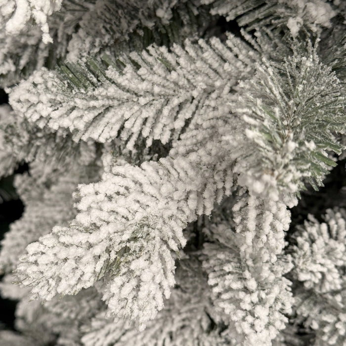 Albero di Natale innevato realistico - Yorkshire Slim