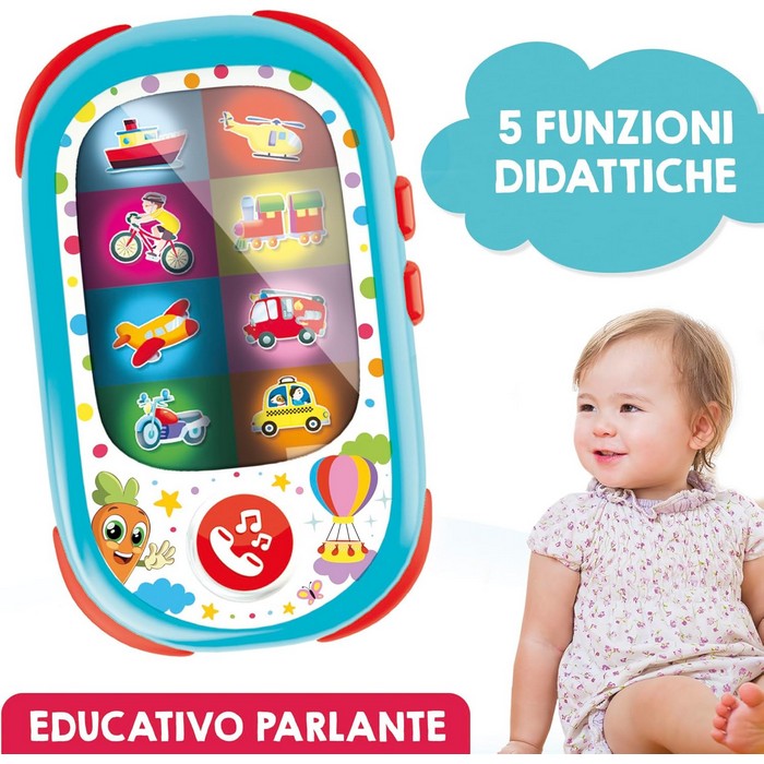Carotina Baby Smartphone Mezzi di Trasporto