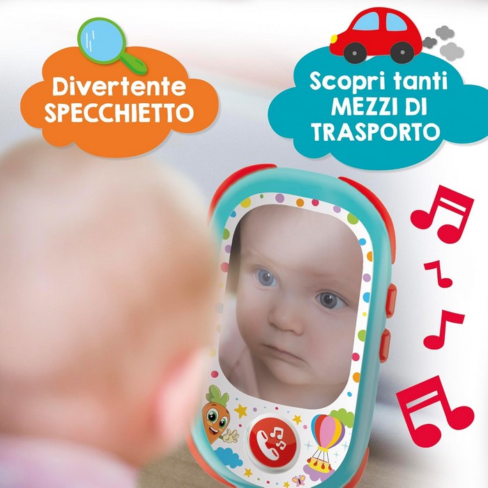 Carotina Baby Smartphone Mezzi di Trasporto