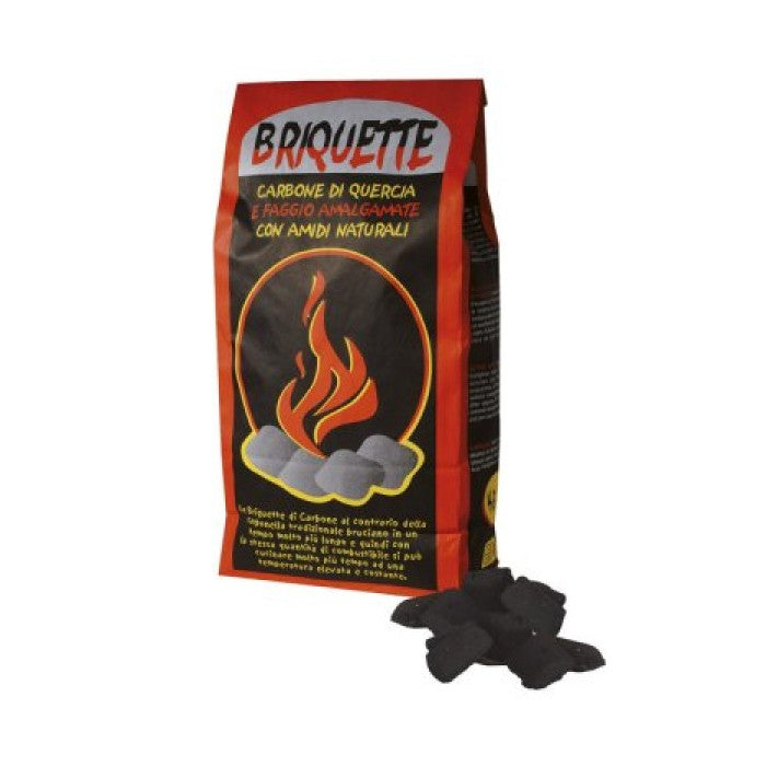 Carbonella di legna compressa 4,5kg - Briquette